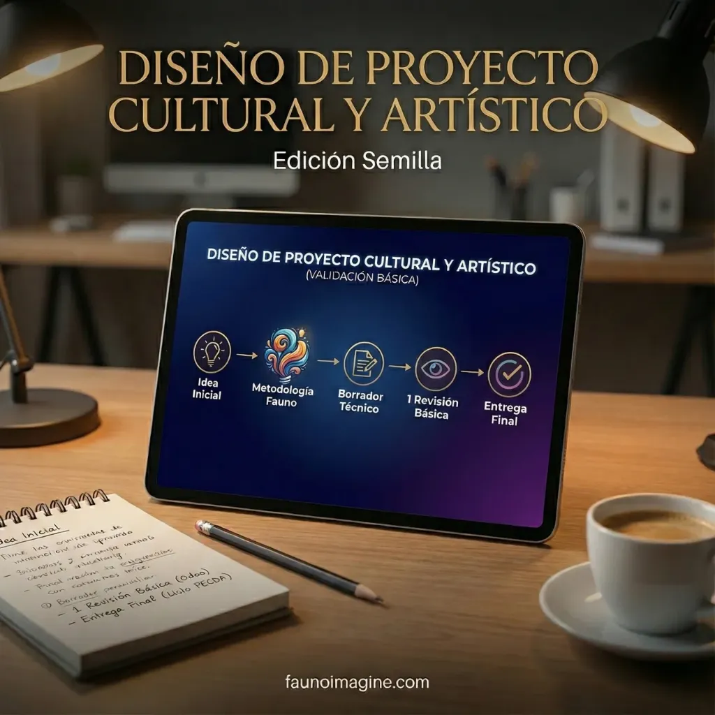 Diseño de proyecto cultural y artístico - Edición Semilla